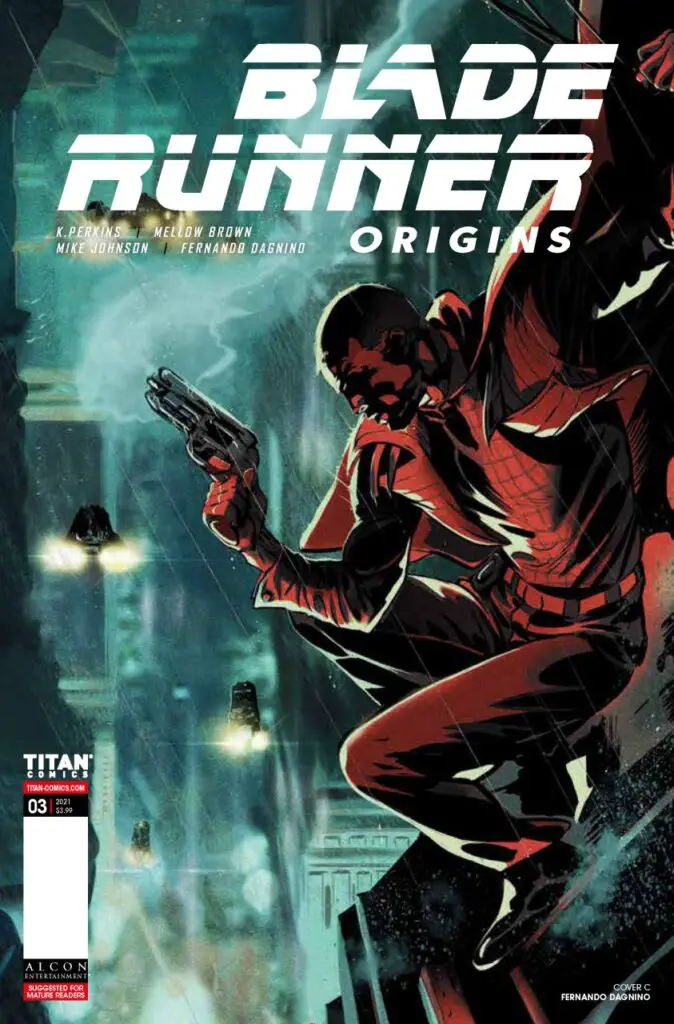 Blade Runner Origins #3, cover C