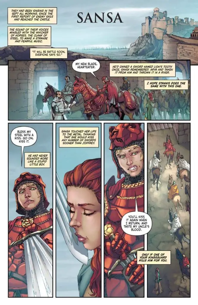 George R.R. Martin's A Clash of Kings (Vol. 2) #12, preview page 1