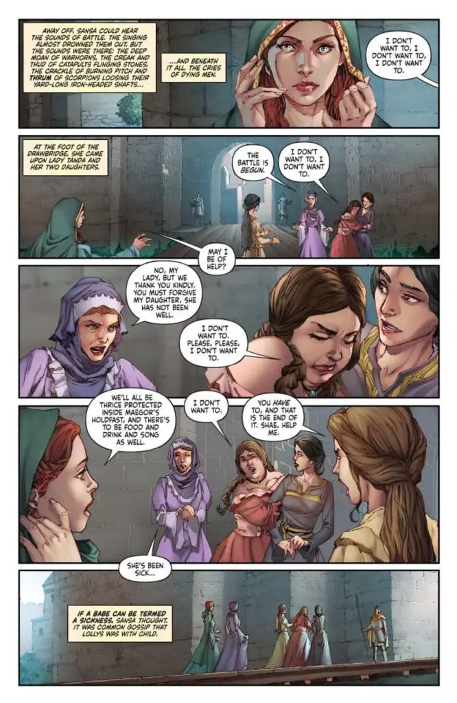 George R.R. Martin's A Clash of Kings (Vol. 2) #12, preview page 2