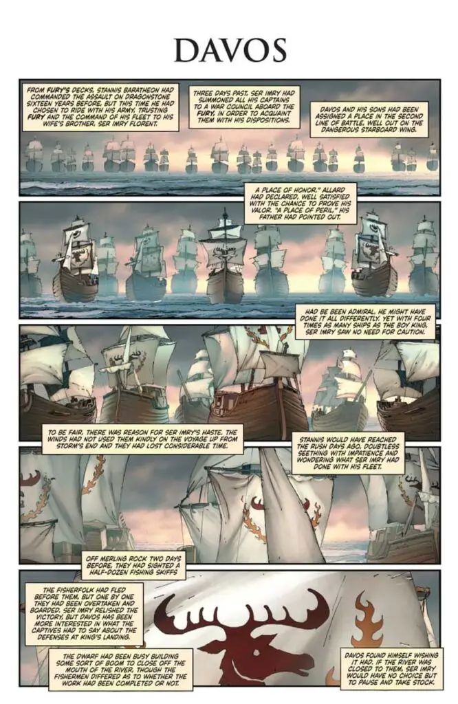 George R.R. Martin's A Clash of Kings (Vol. 2) #12, preview page 5