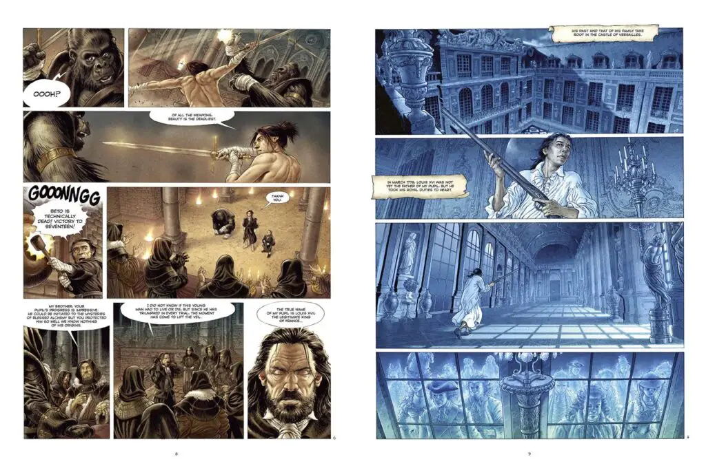Knights of Heliopolis, preview page 1