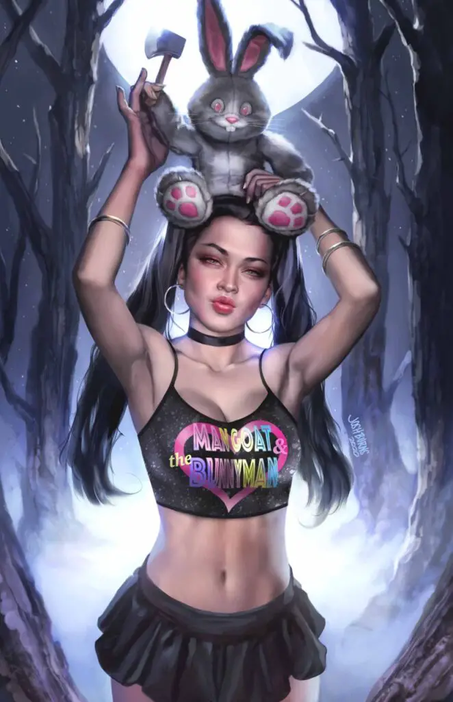 Man Goat & The Bunnyman, cover B