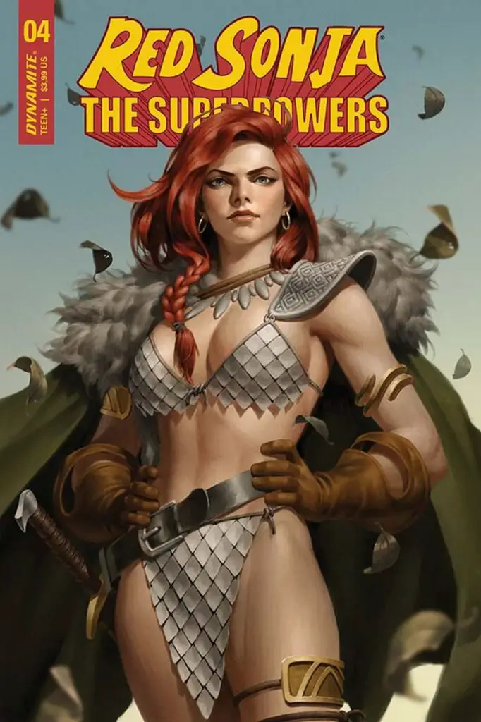 Red Sonja - The Superpowers #4, cover B