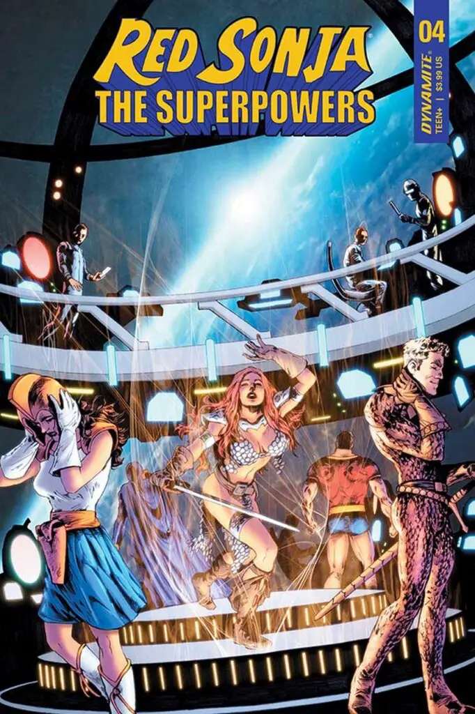Red Sonja - The Superpowers #4, cover D