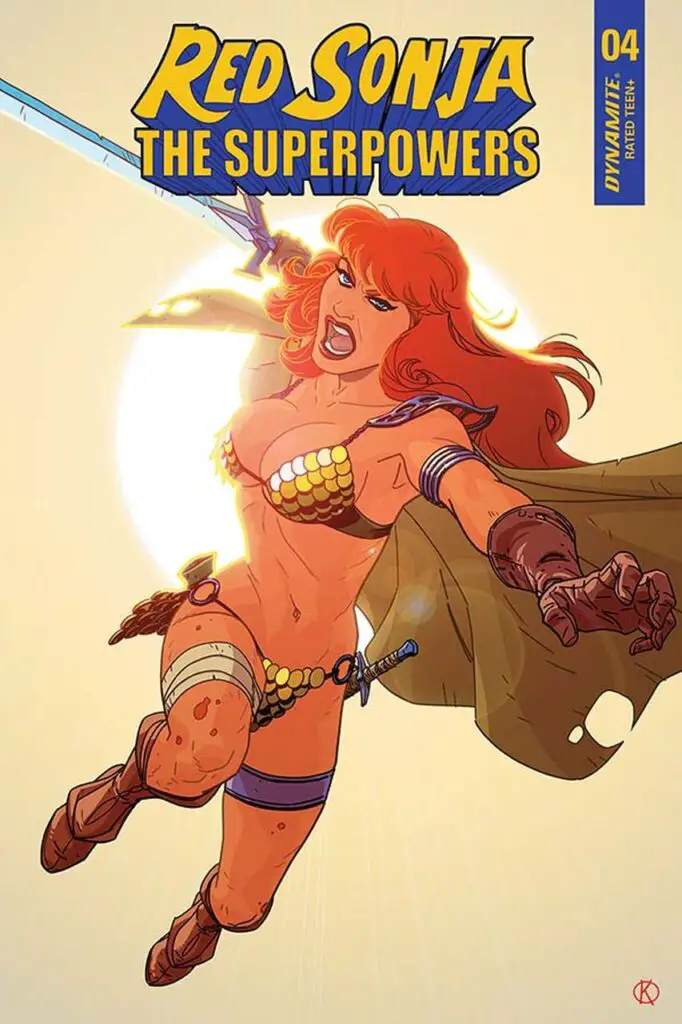 Red Sonja - The Superpowers #4, cover E