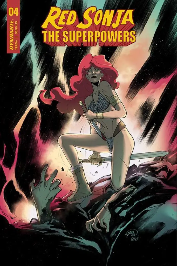 Red Sonja - The Superpowers #4, cover F