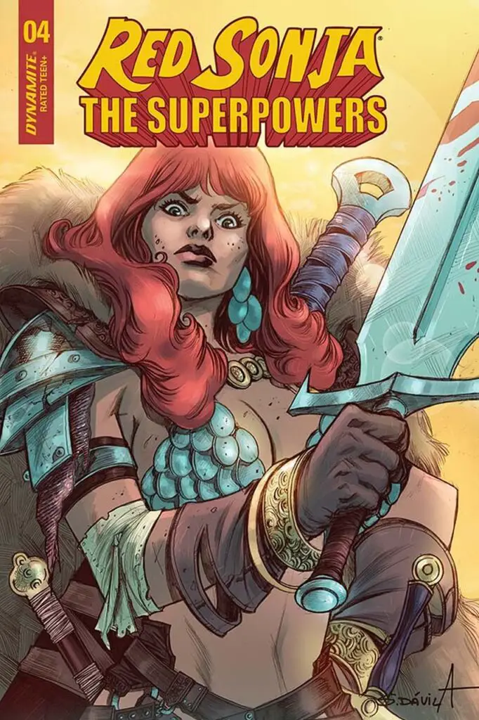 Red Sonja - The Superpowers #4, cover G