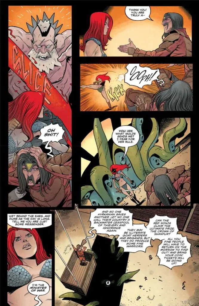 Red Sonja (Vol. 5) #26, preview page 4