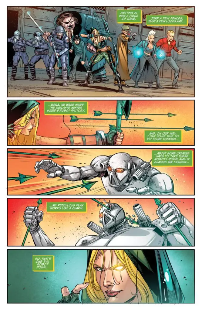 Robyn Hood Vigilante Graphic Novel, preview page 1