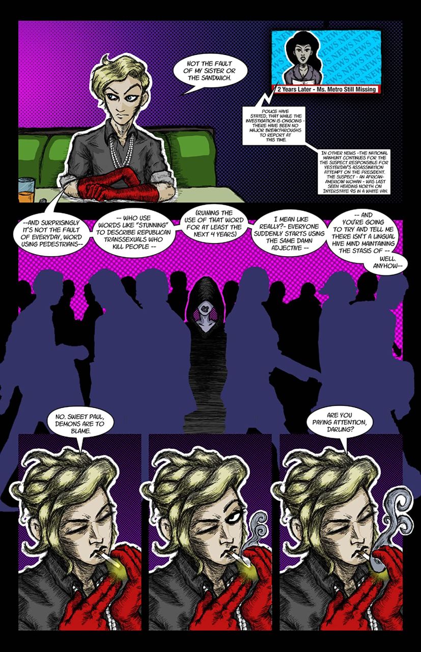 ALL BLOSSOM ELECTRIC IN THE CITY OF BLACK MIRACLES, preview page 3