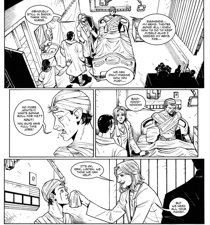 Buzzard! #1, preview page 2