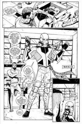 Buzzard! #1, preview page 3