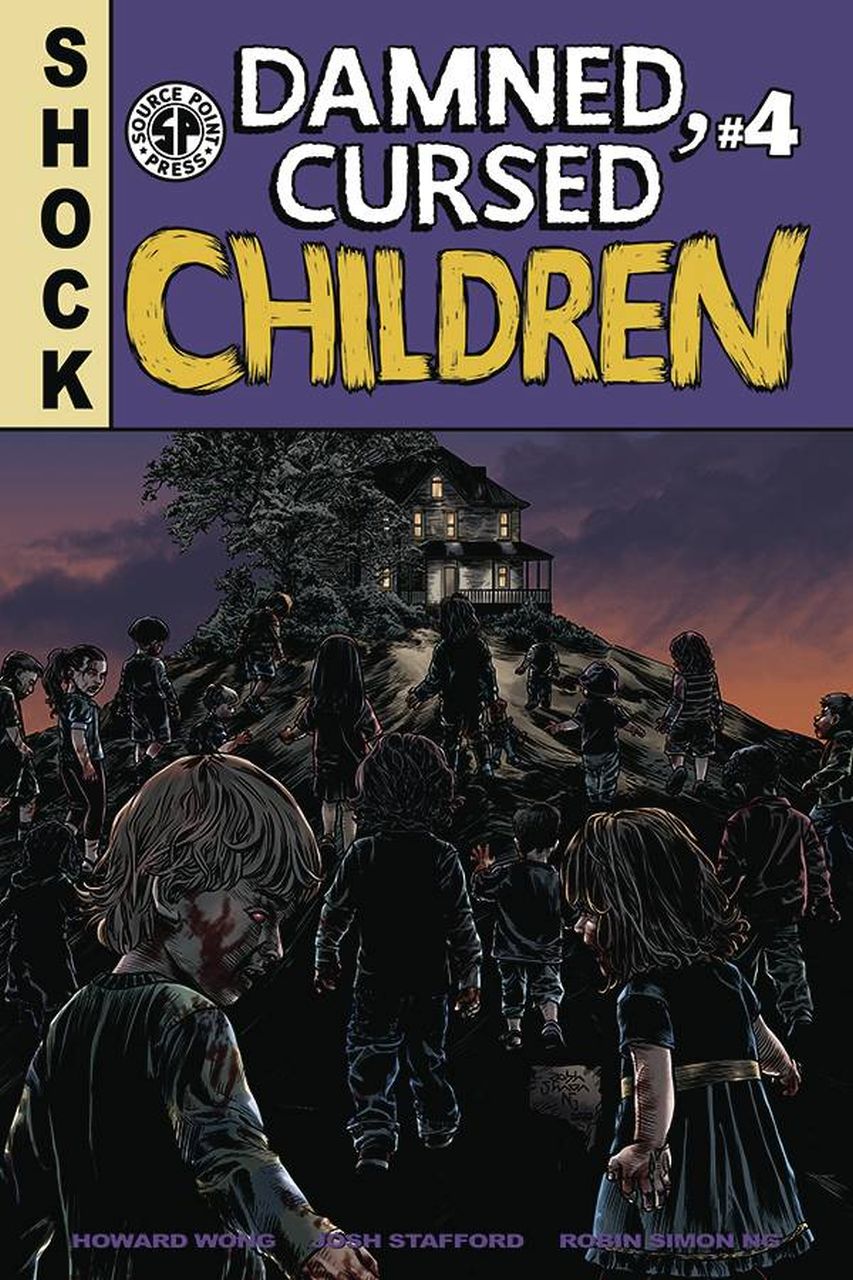 Damned, Cursed Children #4, cover