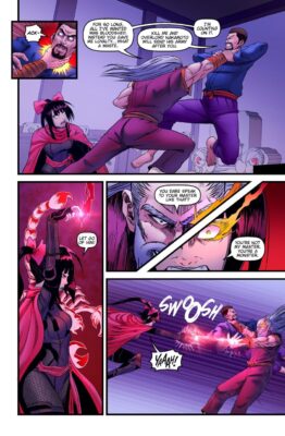Honor and Curse #11, preview page 3