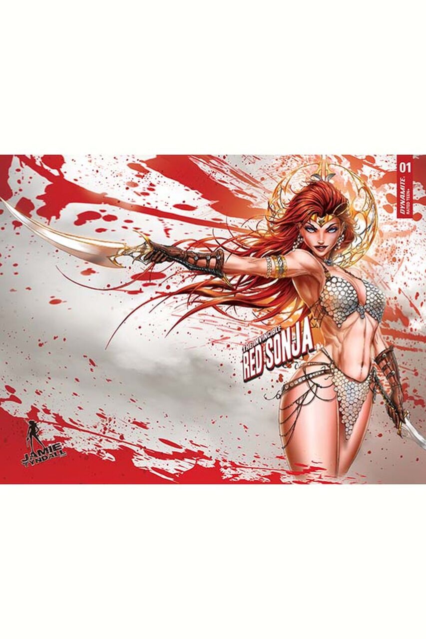 Invincible Red Sonja #1, Tyndall cover 1