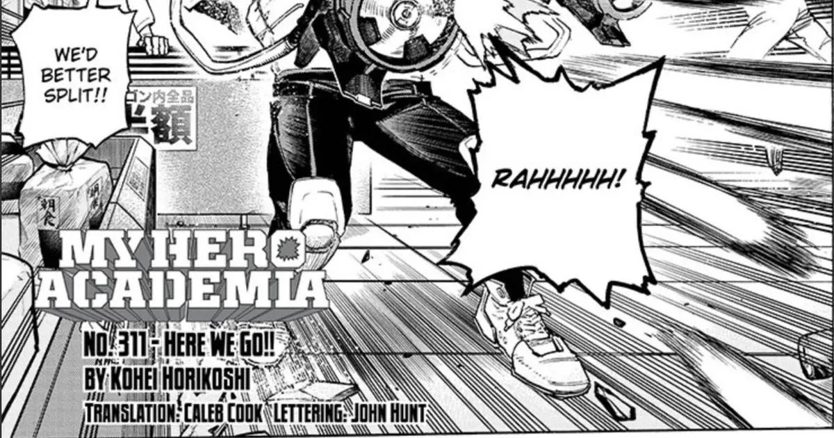 My Hero Academia Ch. 311, featured