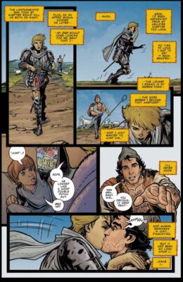 Sacred Six #9, preview page 4