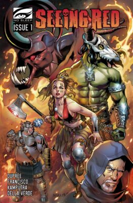 Seeing Red #1, cover