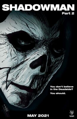 Shadowman #2, Horror cover