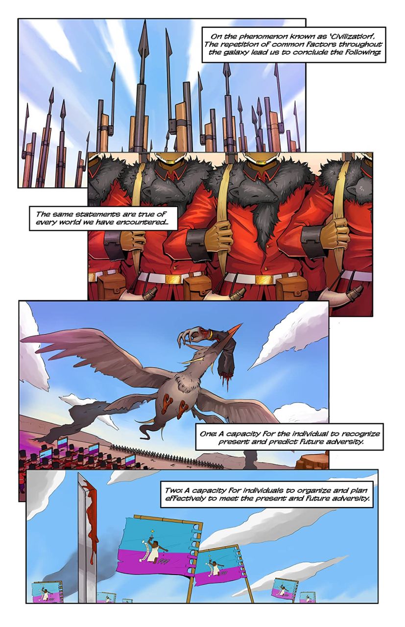 Wounded Worlds #1, preview page 1