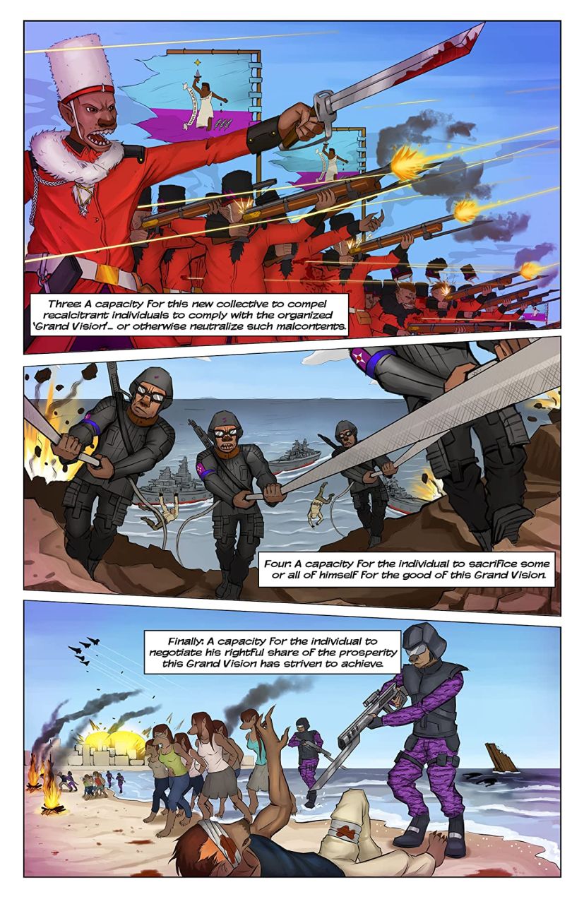 Wounded Worlds #1, preview page 2
