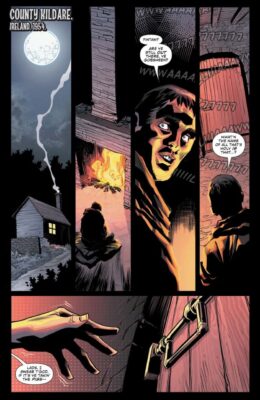 Bettie Page - The Curse of the Banshee #1, preview page 1