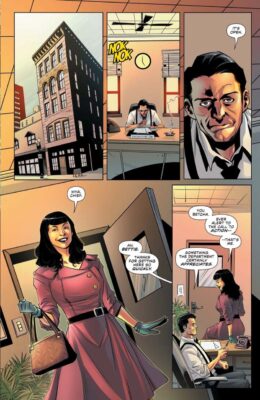 Bettie Page - The Curse of the Banshee #1, preview page 3