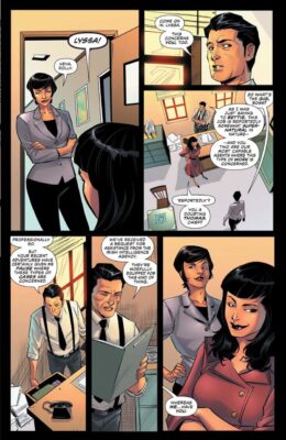 Bettie Page - The Curse of the Banshee #1, preview page 5