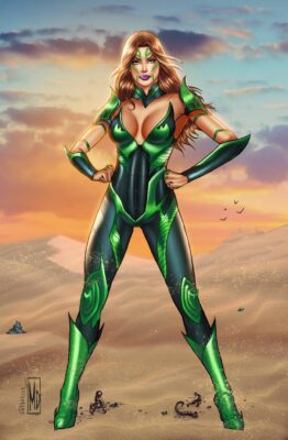 Hercules vs the Scorpion Queen, cover C