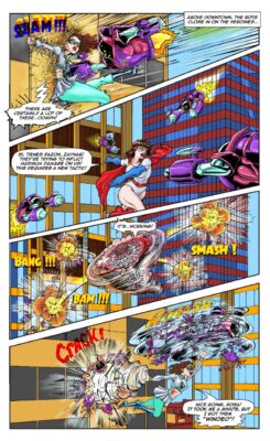 Heroineburgh #2, preview page 2