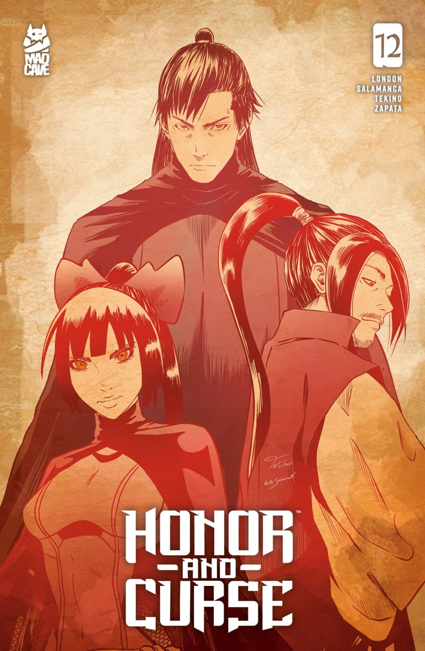Honor and Curse #12, cover