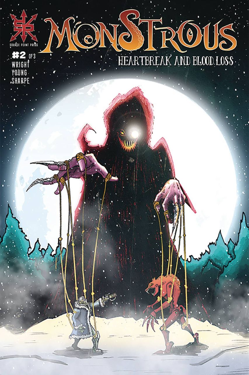 Monstrous - Heartbreak and Blood Loss #2, cover