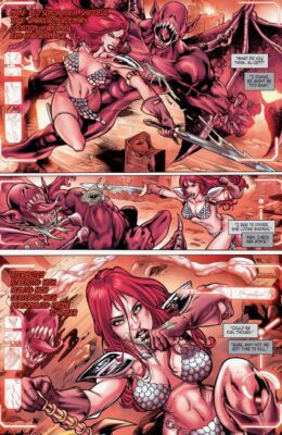 Red Sonja 1982, preview page 1