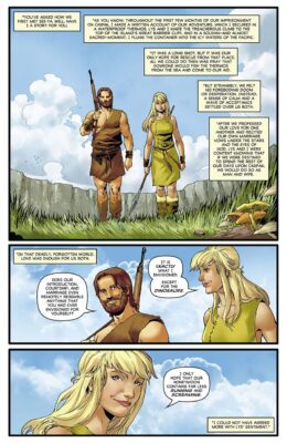 The Land That Time Forgot - Fearless #1, preview page 2