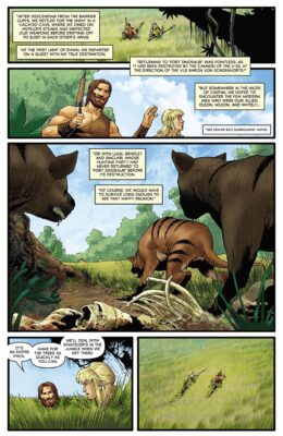 The Land That Time Forgot - Fearless #1, preview page 3