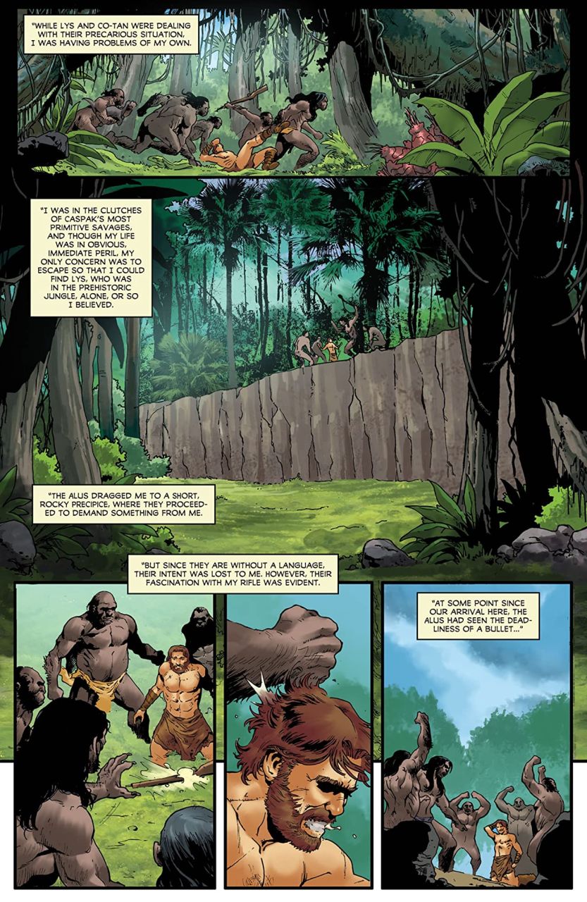 The Land That Time Forgot - Fearless #2, preview page 1