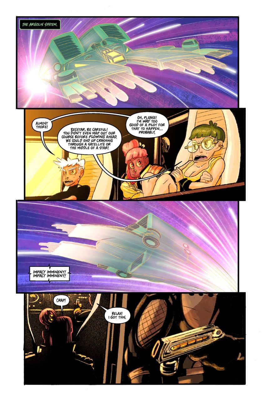 Becstar #3, preview page 1