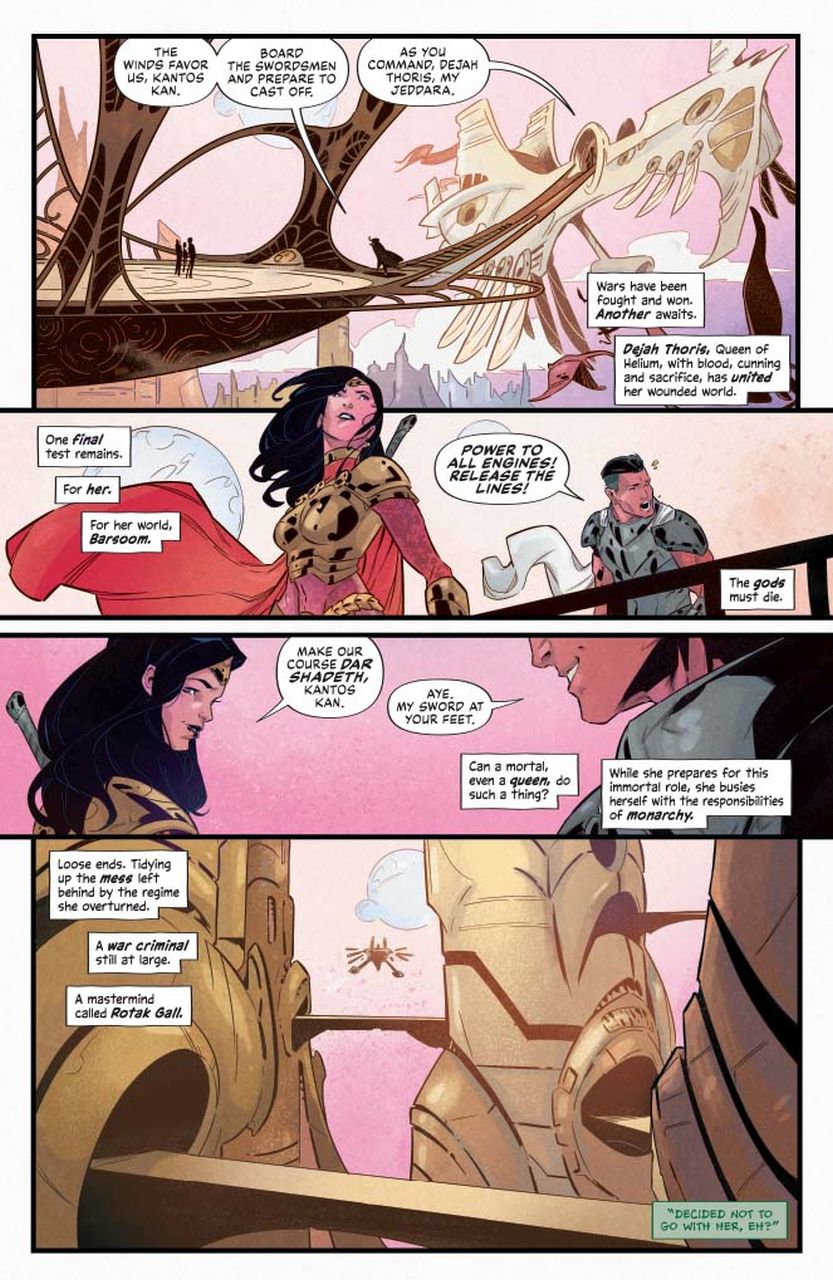 Dejah Thoris vs John Carter of Mars #1, preview page 2