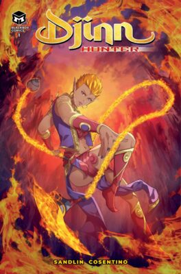Djinn Hunter #1, cover