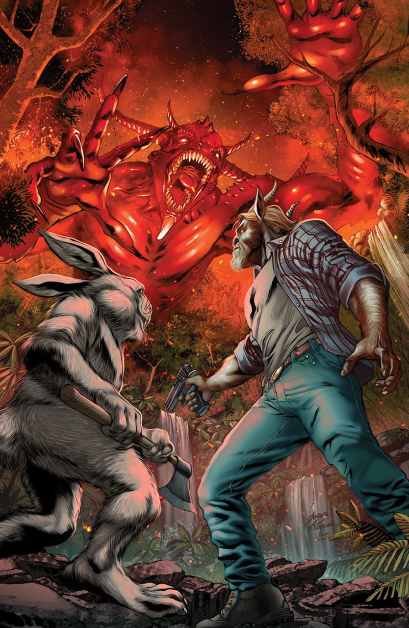 Man Goat & The Bunnyman #3, cover A