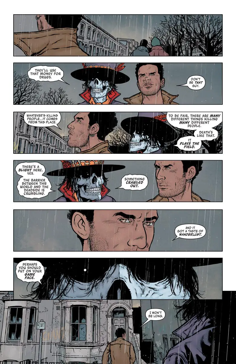 Shadowman #4, preview page 2