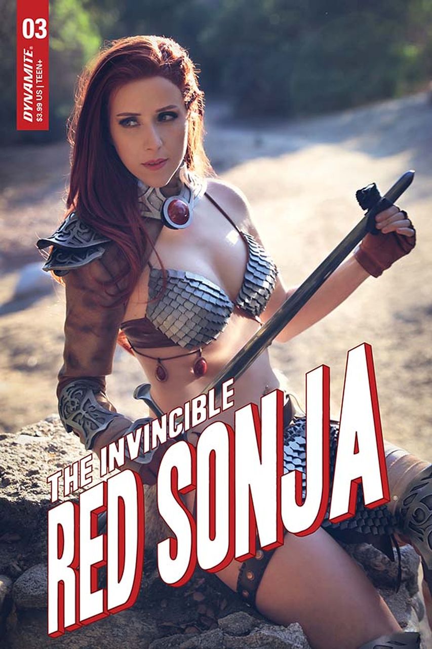 The Invincible Red Sonja #3, cover E