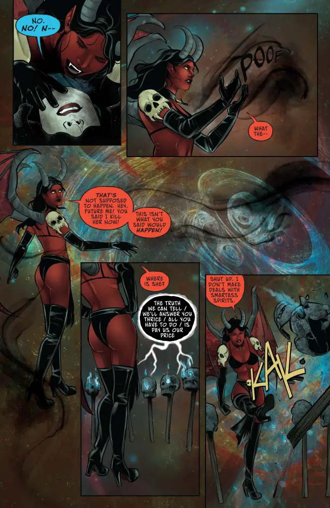 Vampirella Versus Purgatori #5, preview page 4