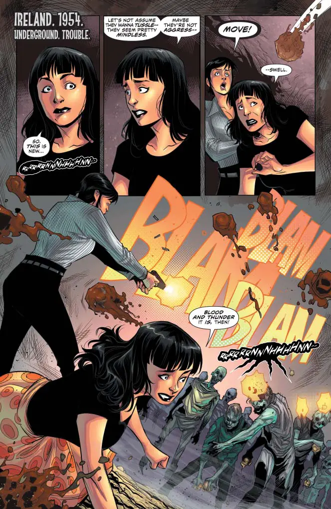 Bettie Page - Curse of the Banshee #3, preview page 1