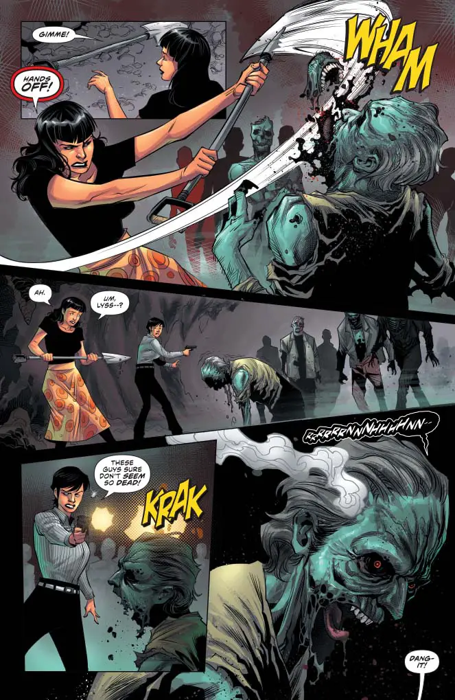 Bettie Page - Curse of the Banshee #3, preview page 2