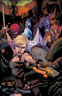 By The Horns #4, preview page 1