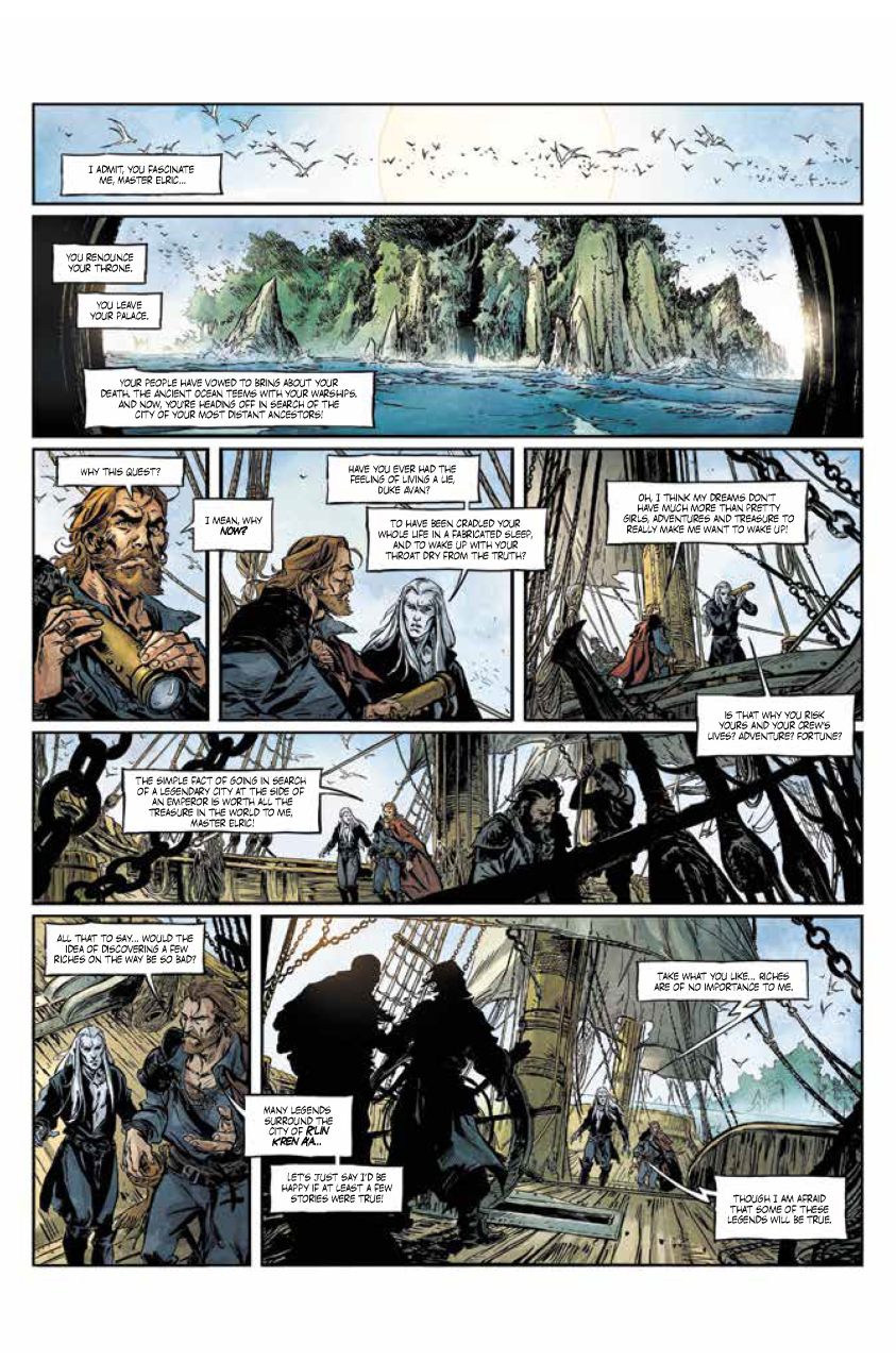 Elric - The Dreaming City #1, preview page 4