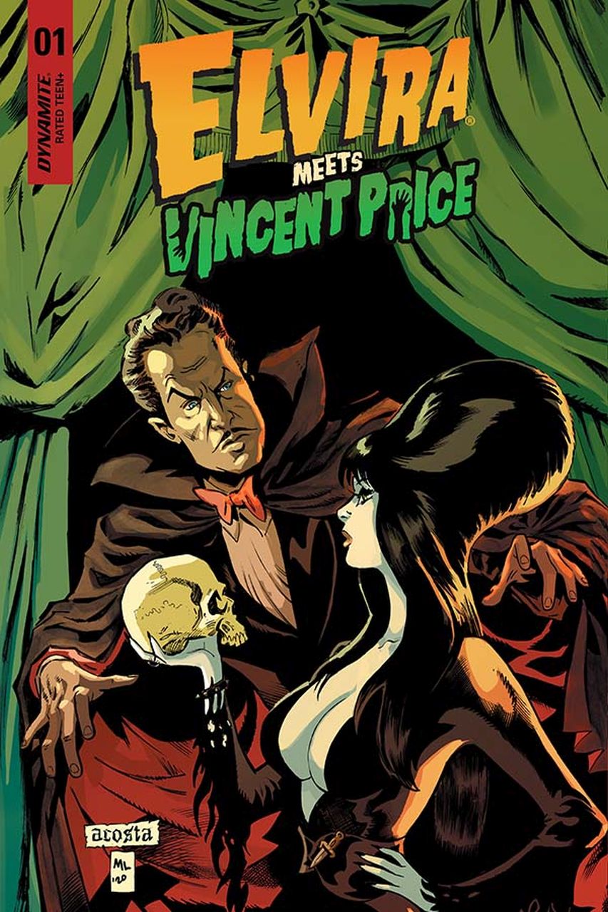 Elvira Meets Vincent Price #1, cover A