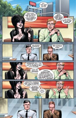 Elvira Meets Vincent Price #1, preview page 1