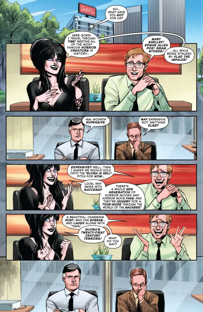 Elvira Meets Vincent Price #1, preview page 1